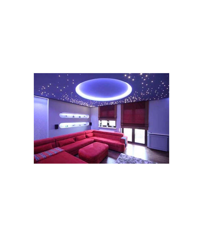 50 Led Cielo Stellato Incasso Luce Bianca O Blu Fredda Kit Punti Luce 5/12v         