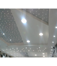 50 Led Cielo Stellato Incasso Luce Bianca O Blu Fredda Kit Punti Luce 5/12v         