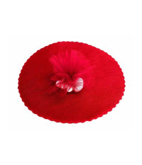 50 Veli Tulle Per Bomboniere Tondo Organza Matrimoni Battesimi Lauree Confetti         