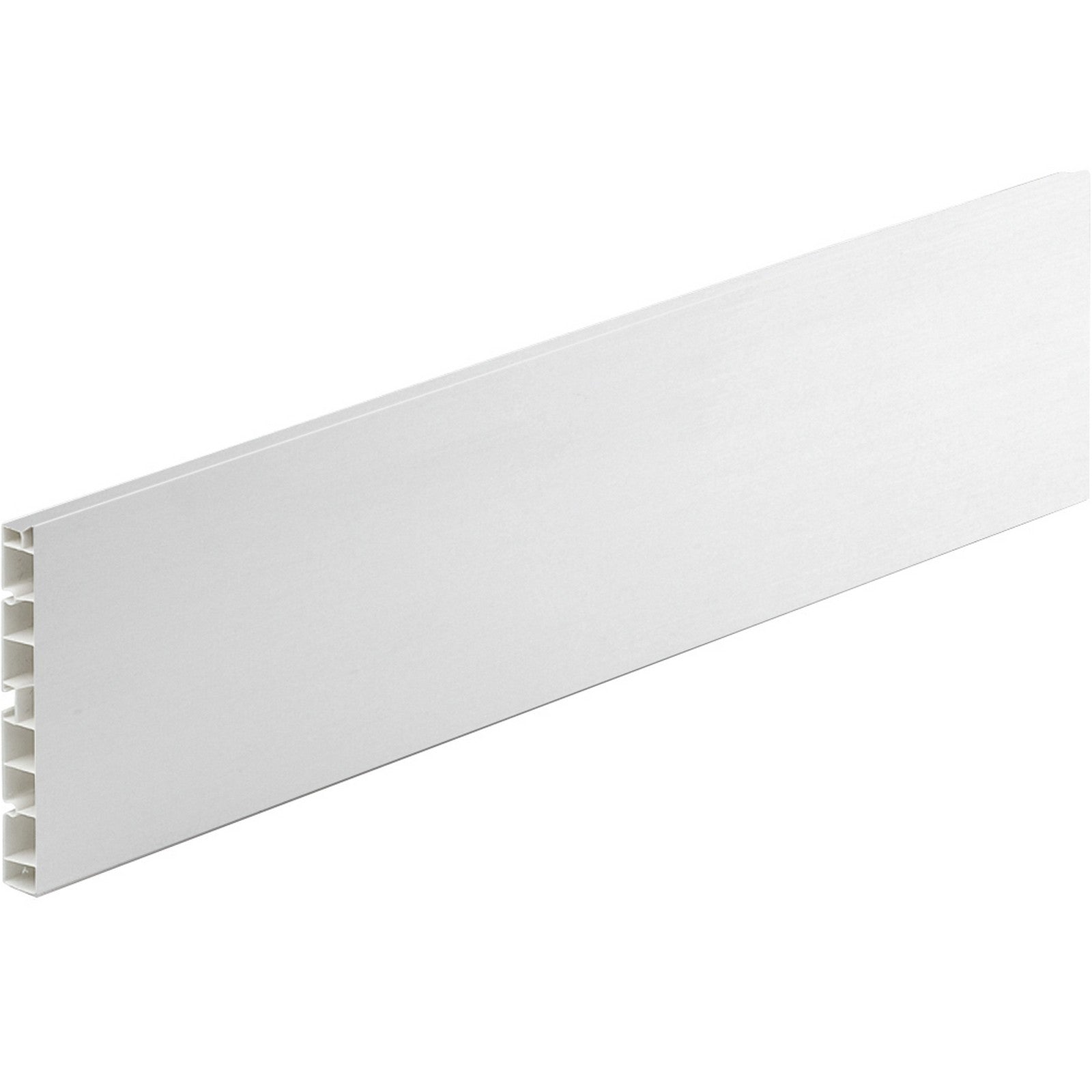 zoccolo per cucina in pvc h120 colore alluminio mt 3 cod:ferx.500008