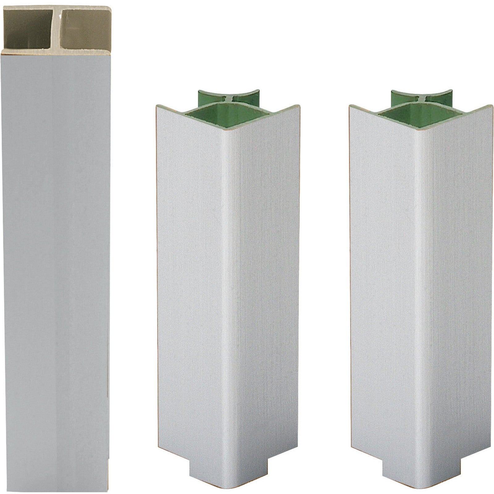 kit per zoccolatura cucina h150 colore alluminio cod:ferx.500012