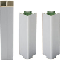 kit per zoccolatura cucina h150 colore alluminio cod:ferx.500012