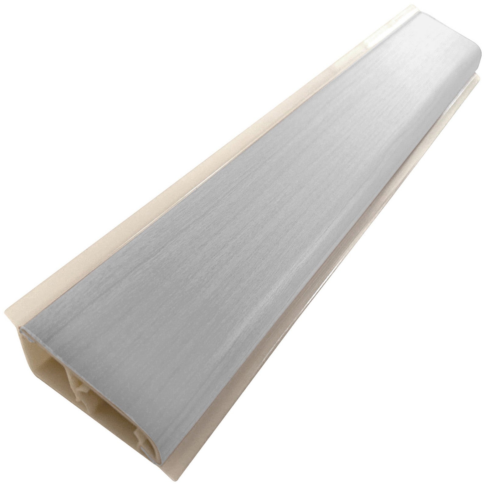 alzatina bombata per cucina colore bianco mt 3 cod:ferx.500014