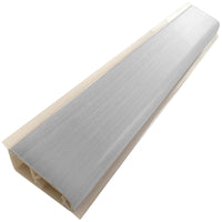 alzatina bombata per cucina colore bianco mt 3 cod:ferx.500014