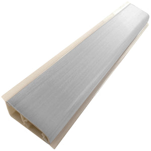 alzatina bombata per cucina colore bianco mt 3 cod:ferx.500014