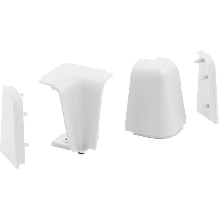 kit per alzatina bombata colore bianco cod:ferx.500016