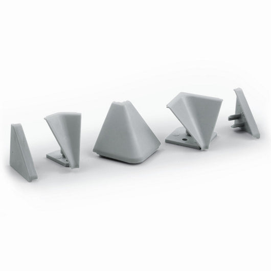 kit per alzatina triangolare colore grigio cod:ferx.500019