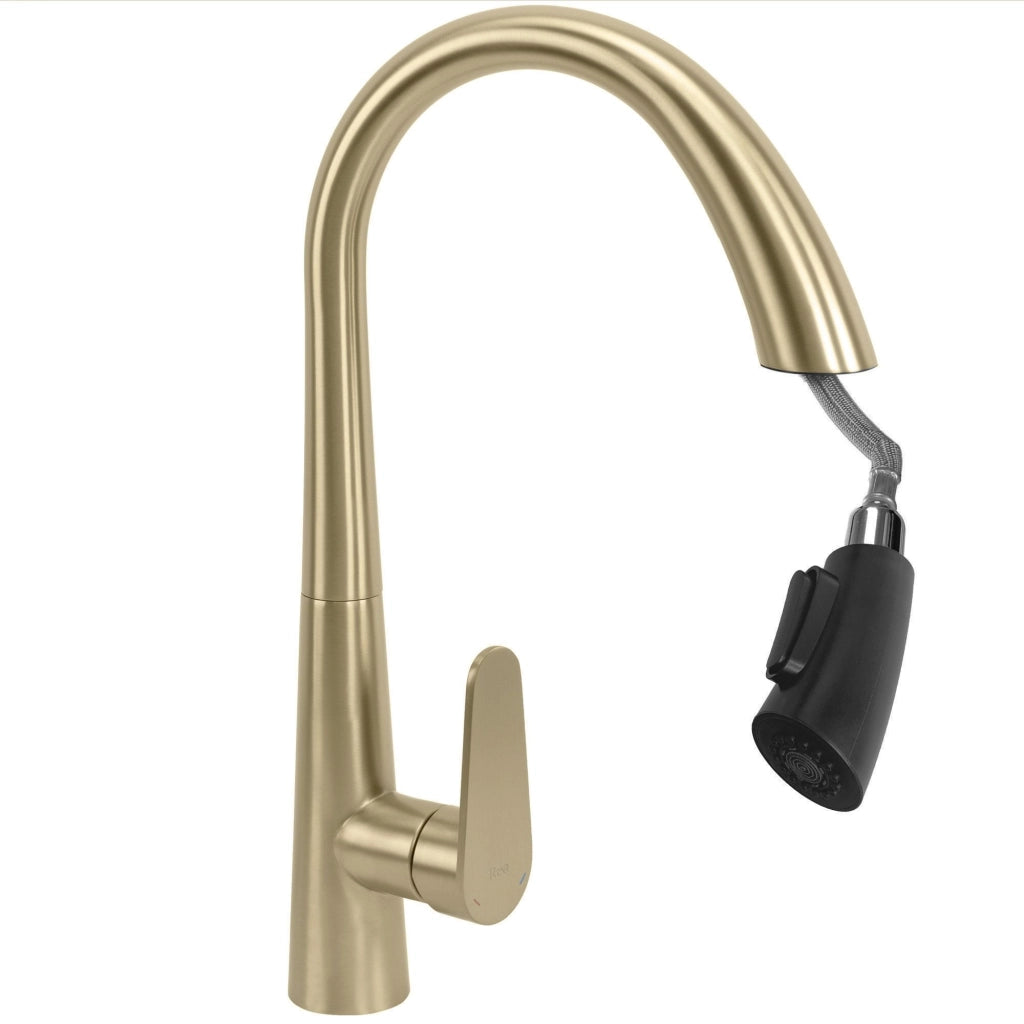 Rubinetto Da Cucina Rea Ross Brush Gold