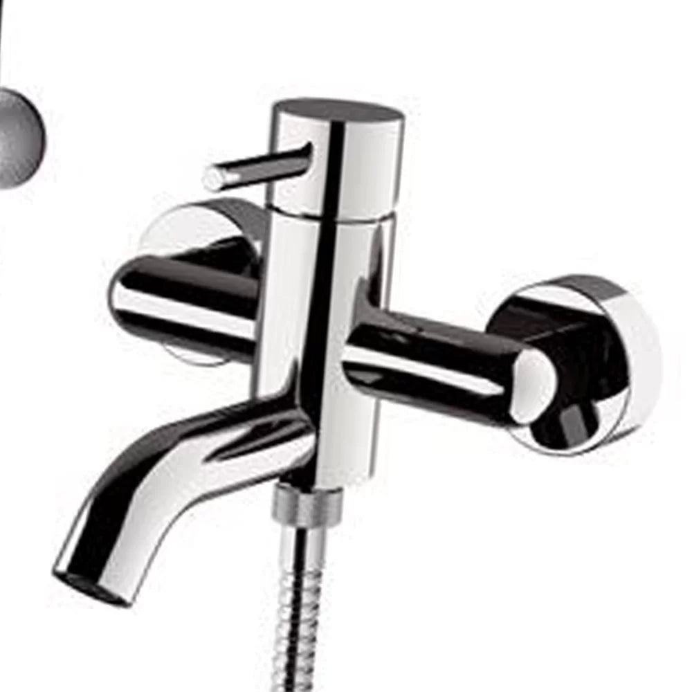 Miscelatore vasca con kit doccino cromato - Serie X Style