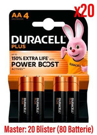 Duracell batterie stilo aa plus power boost mn1500 1cnf/4pz - LR20/MN1500/P