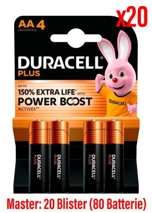 Duracell batterie stilo aa plus power boost mn1500 1cnf/4pz - LR20/MN1500/P