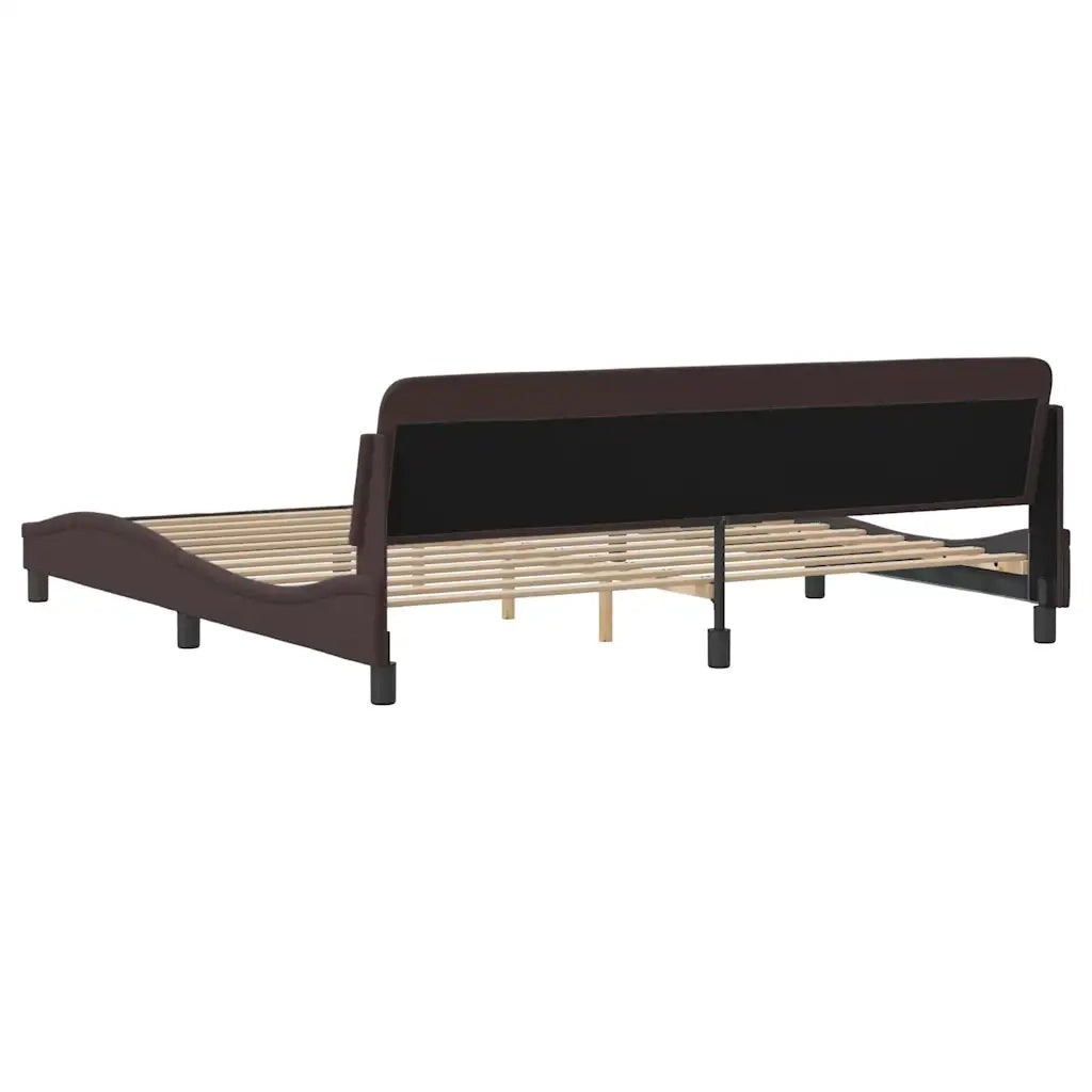 Giroletto Dover Marrone Scuro 200x200 cm in Tessuto 373248