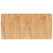 Piano Bagno Marrone Chiaro 100x50x2,5cm Legno Massello Trattato CFW2606570