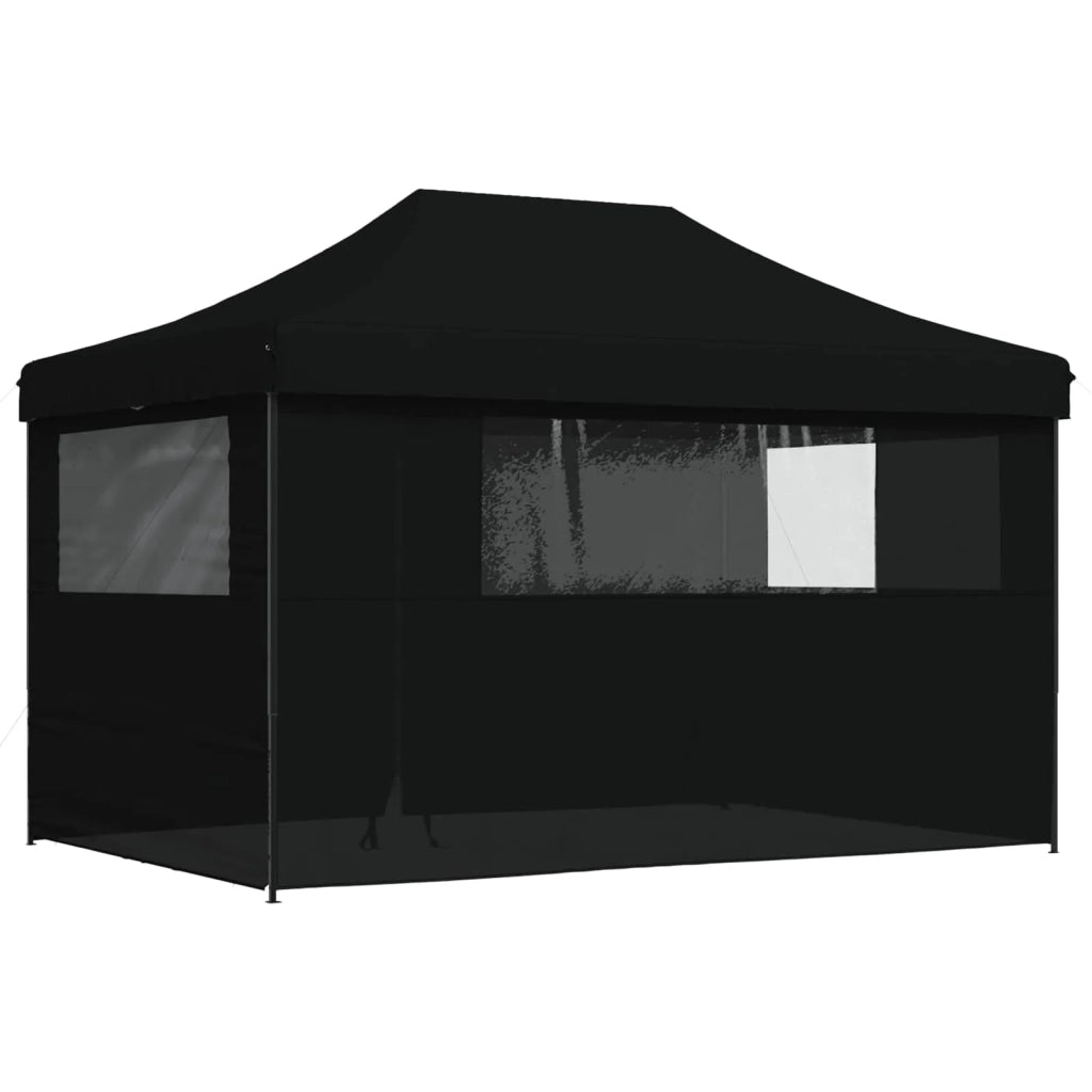 Tenda Party Nero 279 x 410 x 315 cm Tessuto Oxford 42023605