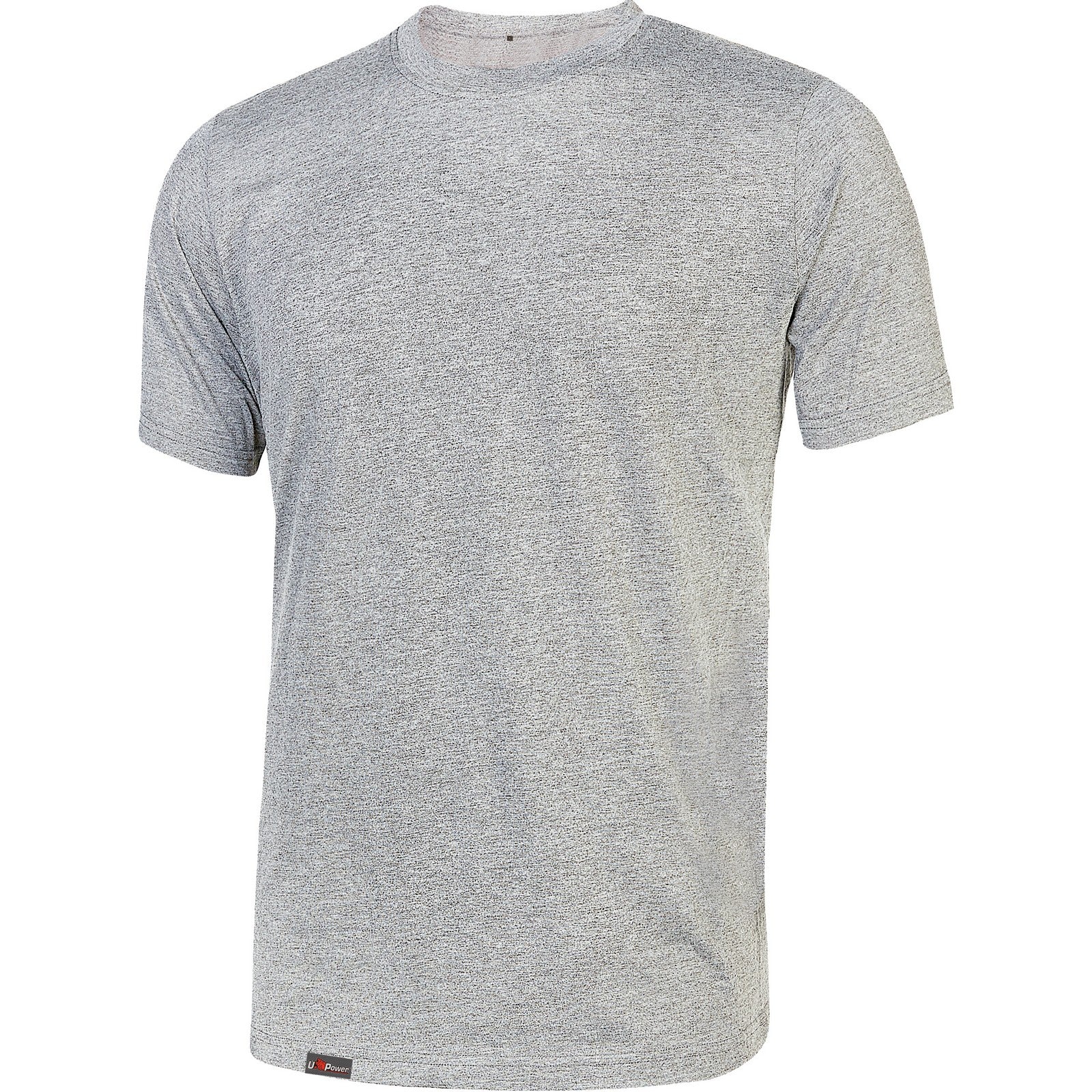 u-power t-shirt linear grigio chiaro tg.l cod:ferx.500144