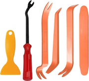 Set di attrezzi di riparazione da 6 pezzi - rimozione del portellone - arancione.