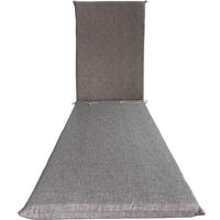 cuscino garden grigio lettino h.4,5 cm.180x60 cod:ferx.500194