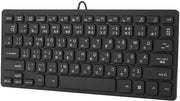 Tastiera Ultradun Bedraad con 78 Tasti per Notebook e Desktop in Nero