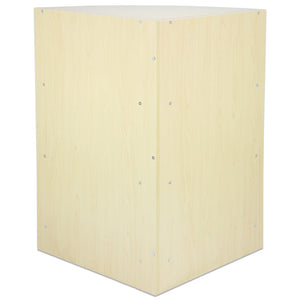 Set Orion con 3 Banconi da Negozio e Reception con Finitura in Acero Laminato