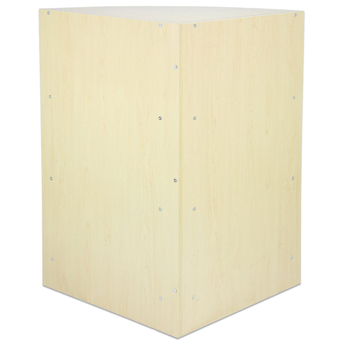 Set Orion con 3 Banconi da Negozio e Reception con Finitura in Acero Laminato