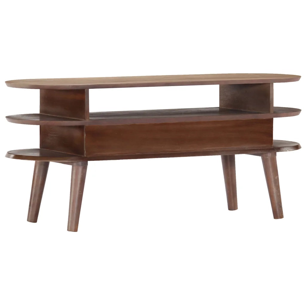 Mobile TV | Armadietto TV | Mobile Porta TV 110x35x50cm in Legno Massello di Acacia