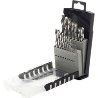 serie 19 punte fresate 1-10 mm. cod:ferx.500312