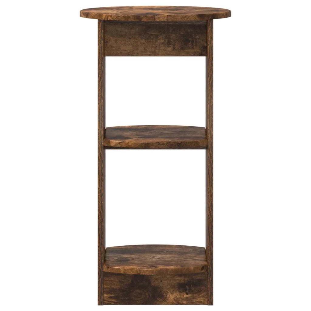 Mobile laterale | Tavolo laterale | Tavolino Quercia Affumicata 40 x 40 x 75 cm