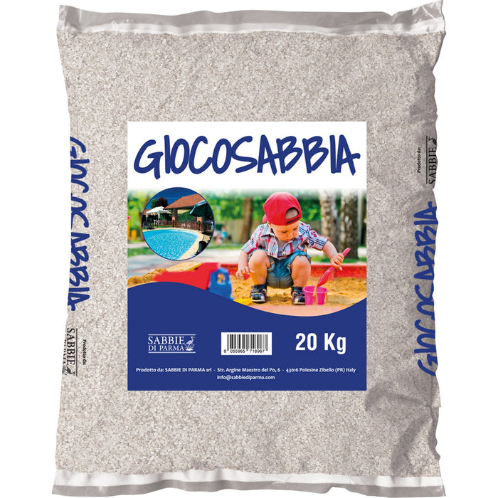 sabbia quarzifera  kg.20 per filtri a sabbia cod:ferx.500408