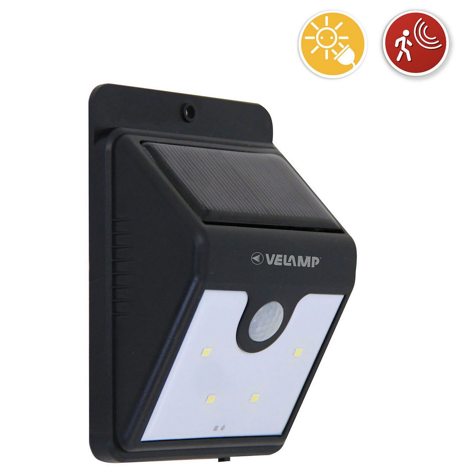 applique led a carica solare con sensore di movimento sl210 cod:ferx.500431