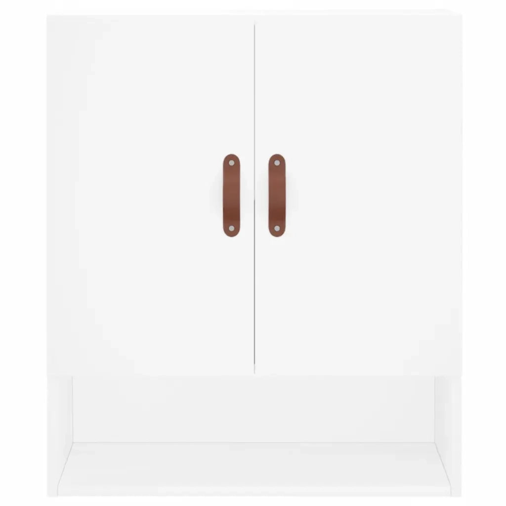 Armadietto a Muro Bianco 60x31x70 cm in Legno Multistrato 829884