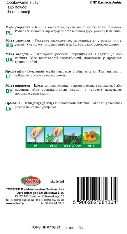 Mentha piperita menta 0,1g