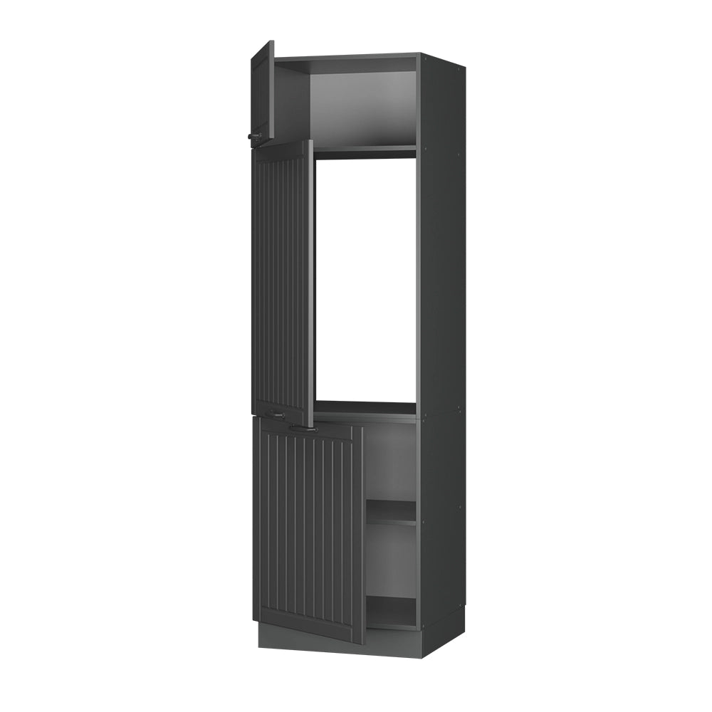 Vicco Armadio frigorifero Grigio scuro 60 cm