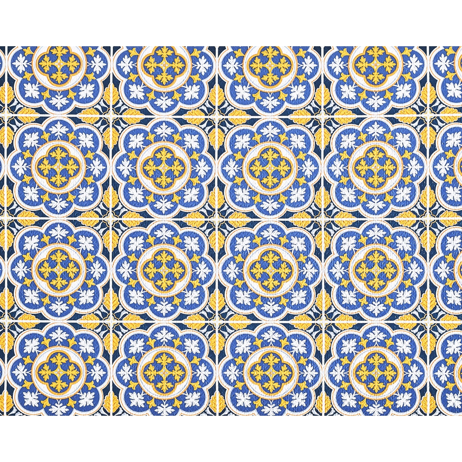 passatoia futura dis.maiolica h.52 blu cod:ferx.500514