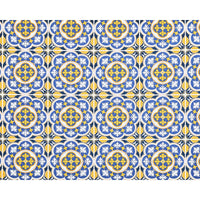 passatoia futura dis.maiolica h.52 blu cod:ferx.500514