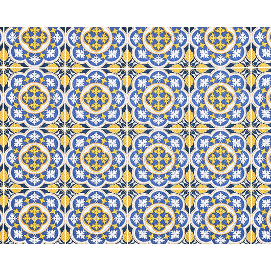 passatoia futura dis.maiolica h.52 blu cod:ferx.500514