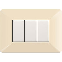 placca easy mod. matix  avorio 3 posti cod:ferx.500561