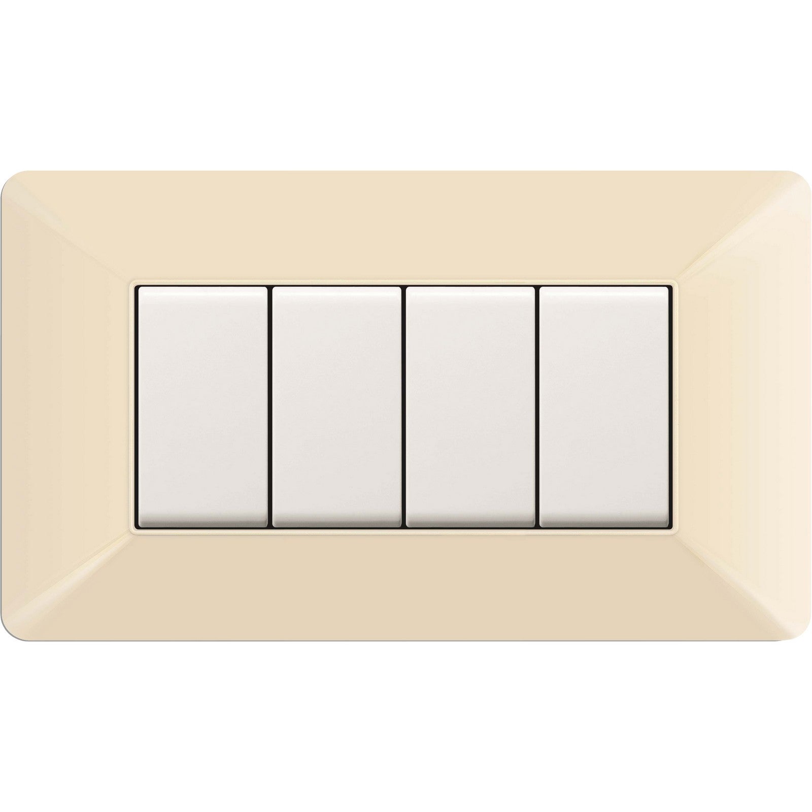 placca easy mod. matix avorio 4p cod:ferx.500562