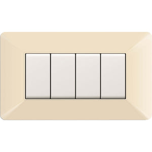 placca easy mod. matix avorio 4p cod:ferx.500562