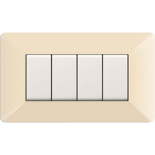 placca easy mod. matix avorio 4p cod:ferx.500562
