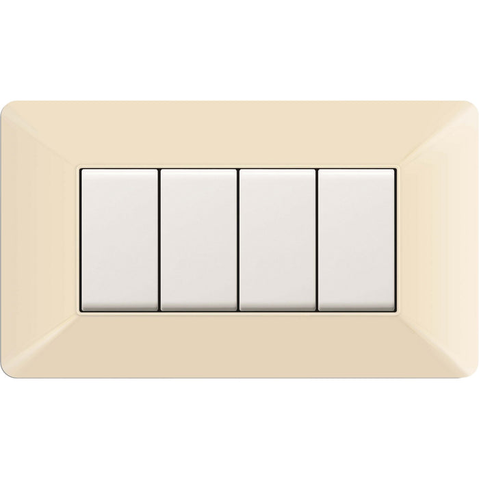 placca easy mod. matix avorio 4p cod:ferx.500562