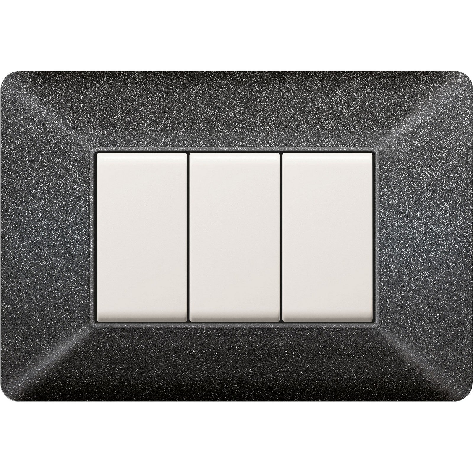 placca easy mod. matix  grigio notte 3 posti cod:ferx.500563