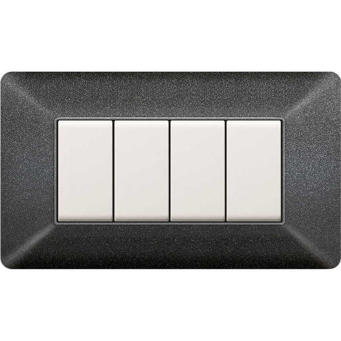 placca easy mod. matix grigio notte 4p cod:ferx.500564