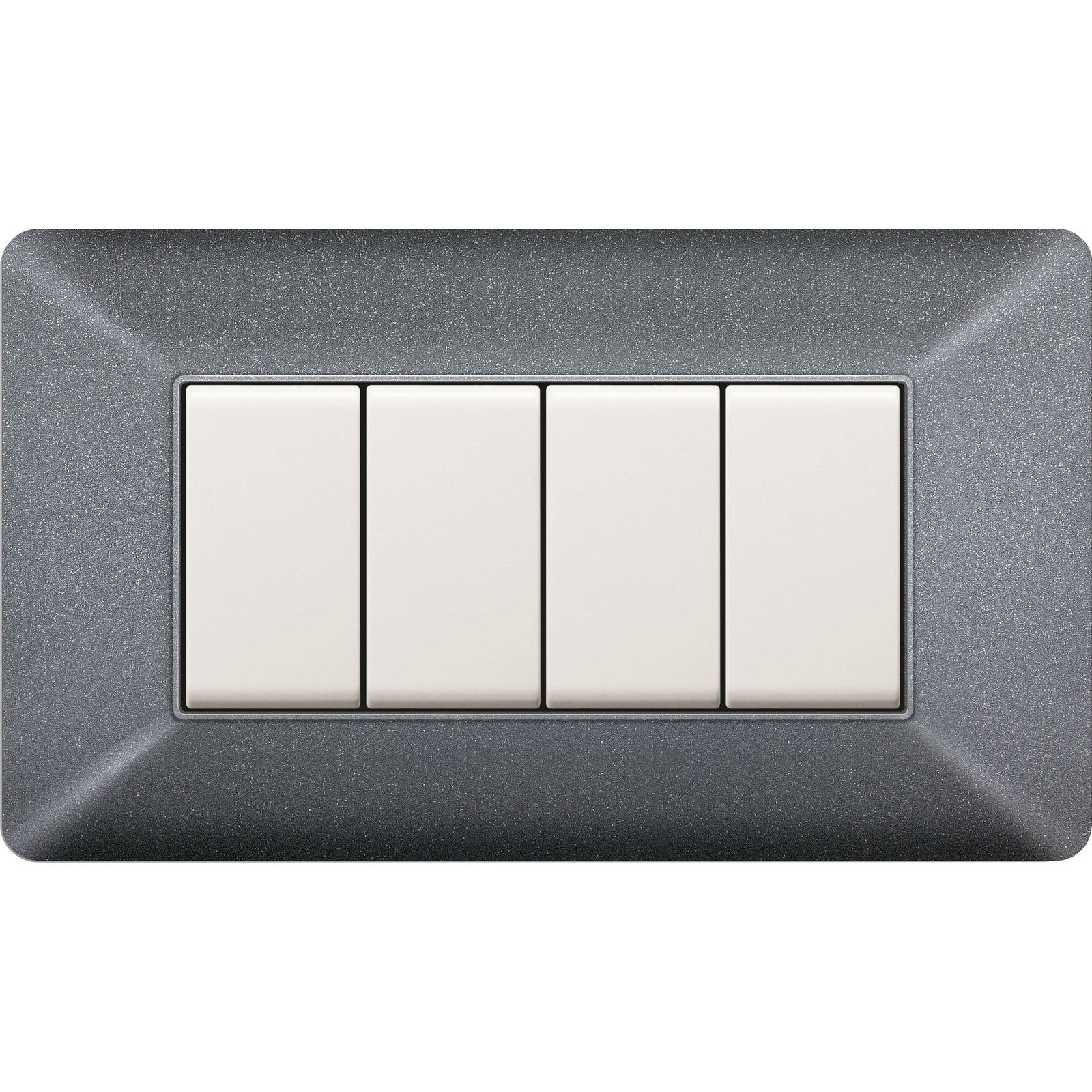 placca easy mod. matix grigio chiaro 4p cod:ferx.500566