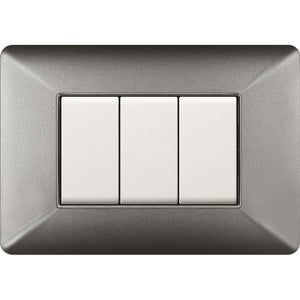 placca easy mod. matix alluminio notte 3 posti cod:ferx.500569