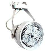 Trade Shop - Track Light Con Lampada Par 40 Watt Ventilata Attacco E27 Con Portalampada - Bianco