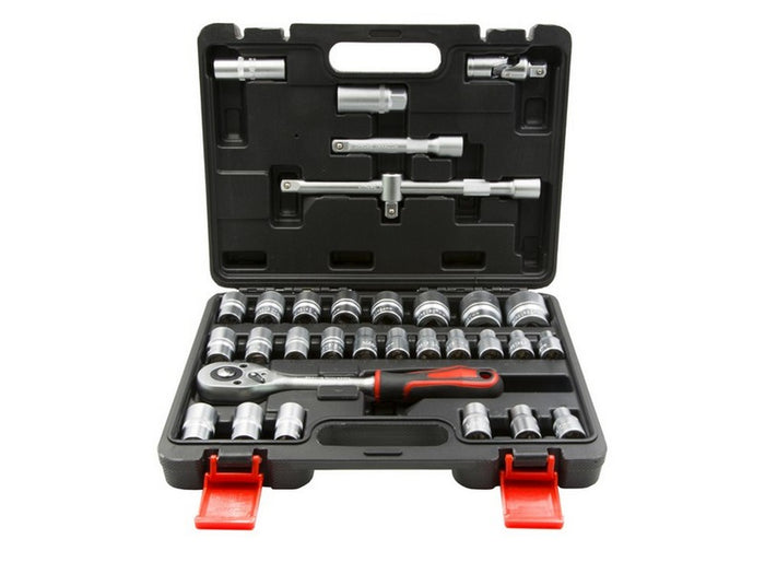 cassetta bussole e accessori 1/2 pezzi 32 cod:ferx.vit48575