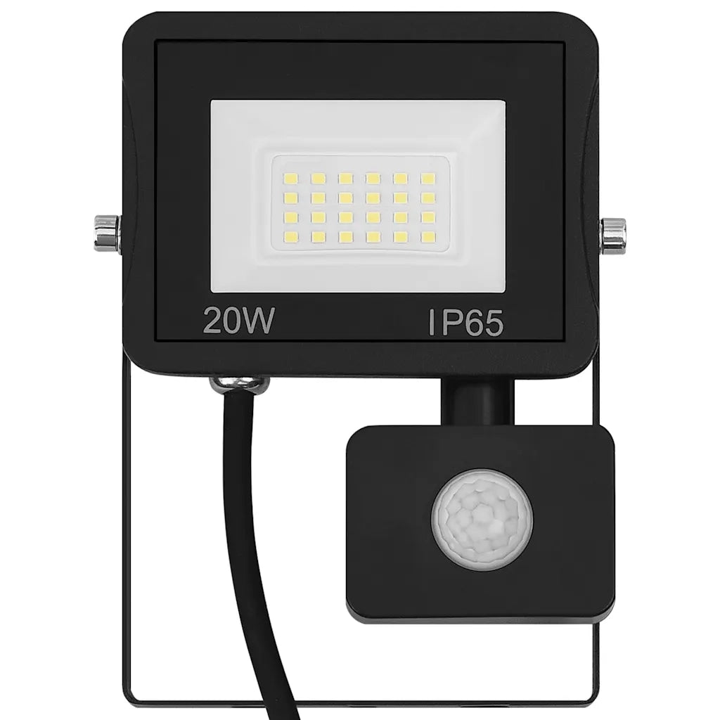 Faretto a LED con Sensore 20 W Bianco Caldo CFW6572399