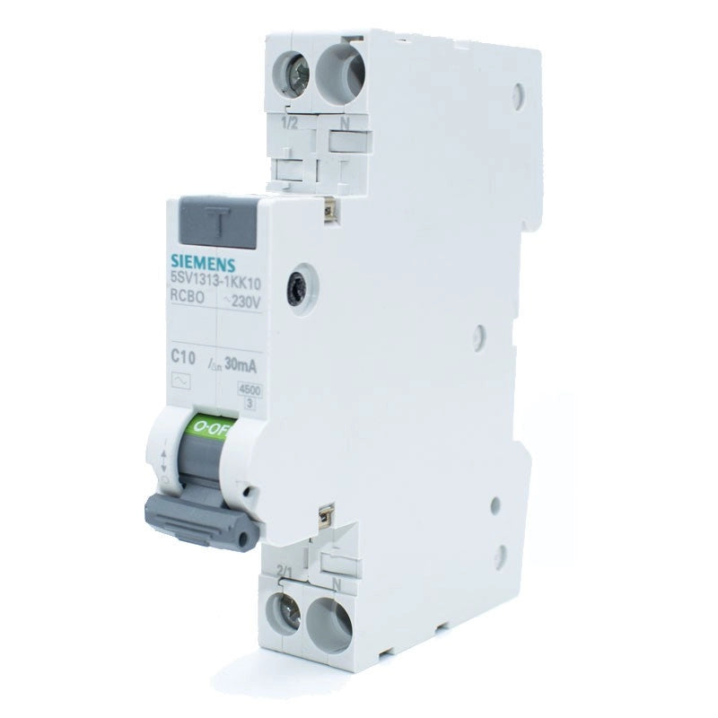 Magnetotermico differenziale Siemens Modulo Stretto 6A 1P+N 30MA AC 4,5KA 5SV13131KK10