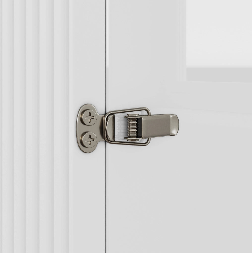 Letto a scomparsa 140x200 cm con cassetti, LED, USB e presa