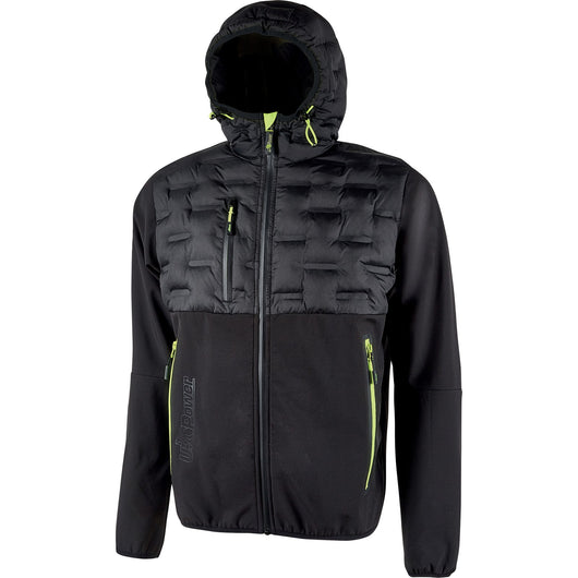 u-power giaccone spock nero-giallo taglia xxl cod:ferx.500689